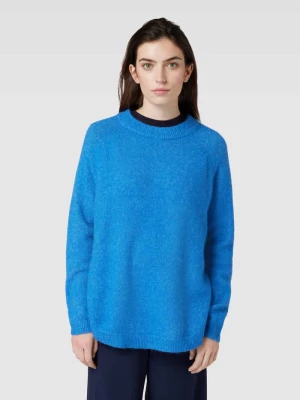 Sweter z dzianiny w jednolitym kolorze model ‘Lessine’ MSCH Copenhagen