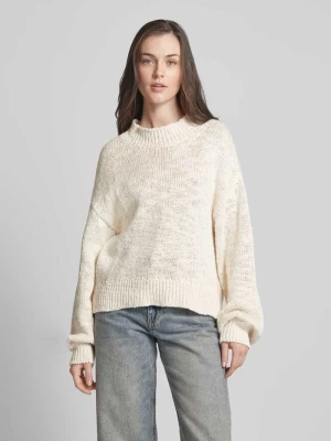 Sweter z dzianiny w jednolitym kolorze model ‘Loui’ esmé studios