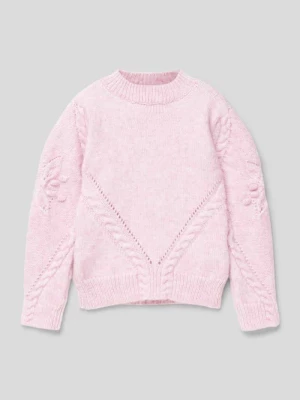 Sweter z dzianiny w jednolitym kolorze Only