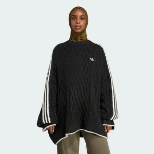 Sweter z dzianiny warkoczowej Adidas