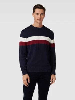 Sweter z dzianiny z blokowymi pasami Tommy Hilfiger