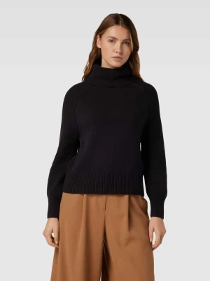 Sweter z dzianiny z bufiastymi rękawami Tom Tailor