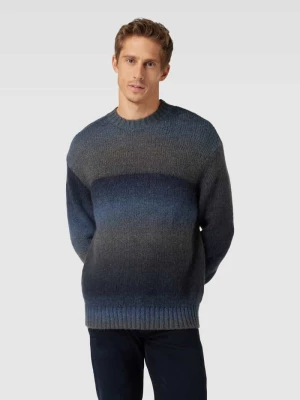 Sweter z dzianiny z cieniowaniem model ‘GAARD’ Selected Homme