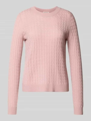 Sweter z dzianiny z czystego kaszmiru Christian Berg Woman