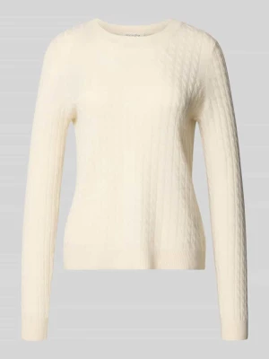 Sweter z dzianiny z czystego kaszmiru Christian Berg Woman