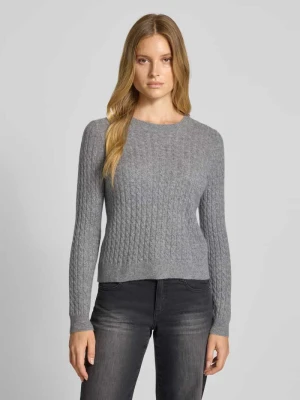 Sweter z dzianiny z czystego kaszmiru Christian Berg Woman