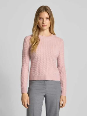Sweter z dzianiny z czystego kaszmiru Christian Berg Woman