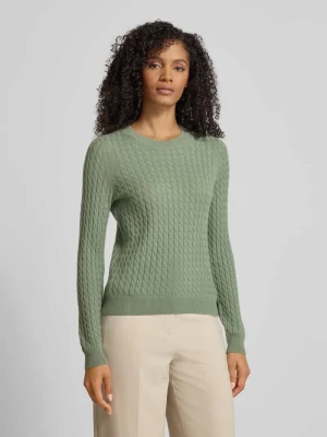 Sweter z dzianiny z czystego kaszmiru Christian Berg Woman