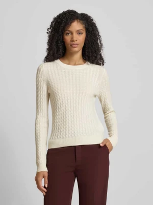Sweter z dzianiny z czystego kaszmiru Christian Berg Woman