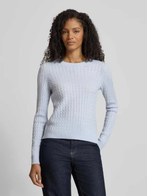 Sweter z dzianiny z czystego kaszmiru Christian Berg Woman