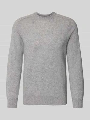 sweter z dzianiny z czystego kaszmiru o kroju regular fit FTC Cashmere Jasnoszary