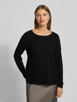 Sweter z dzianiny z czystego kaszmiru z okrągłym dekoltem FYNCH-HATTON