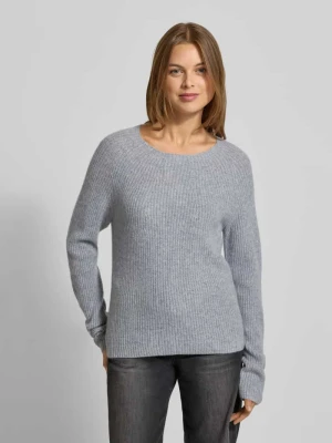 Sweter z dzianiny z czystego kaszmiru z okrągłym dekoltem FYNCH-HATTON