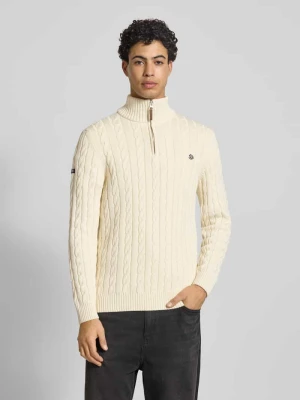 Sweter z dzianiny z czystej bawełny Superdry