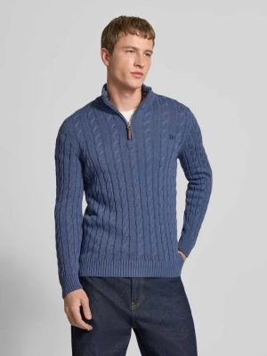 Sweter z dzianiny z czystej bawełny Superdry