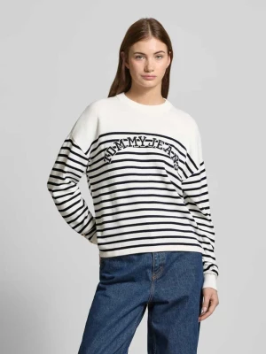 Sweter z dzianiny z czystej bawełny Tommy Jeans