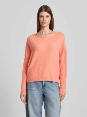 Sweter z dzianiny z dekoltem w łódkę model ‘DAMSVILLE’ American vintage