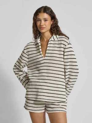 Sweter z dzianiny z dekoltem w serek Gina Tricot