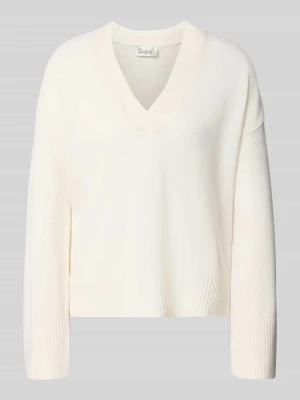 Sweter z dzianiny z domieszką kaszmiru My Essential Wardrobe