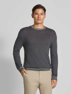 Sweter z dzianiny z dodatkiem jedwabiu Armani Exchange
