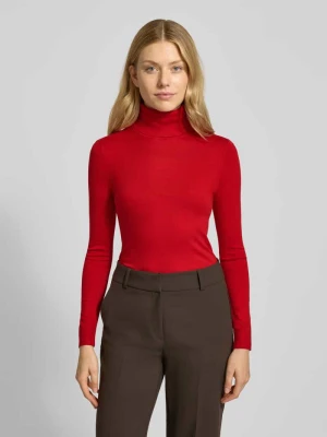 Sweter z dzianiny z dodatkiem jedwabiu model ‘ZOE’ Lauren Ralph Lauren