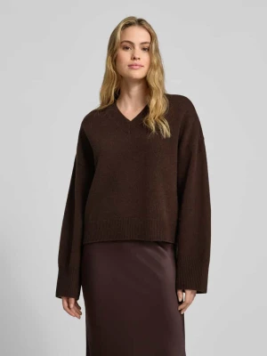 Sweter z dzianiny z dodatkiem kaszmiru Style Icon Collection