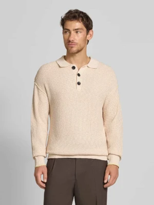 Sweter z dzianiny z dodatkiem lnu Scotch & Soda
