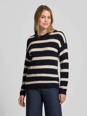 Sweter z dzianiny z dodatkiem wełny model ‘Festina’ MSCH Copenhagen