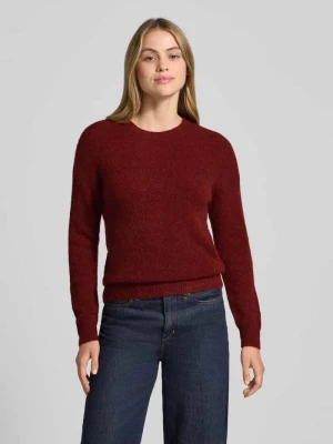 Sweter z dzianiny z dodatkiem wełny model ‘Festina’ MSCH Copenhagen