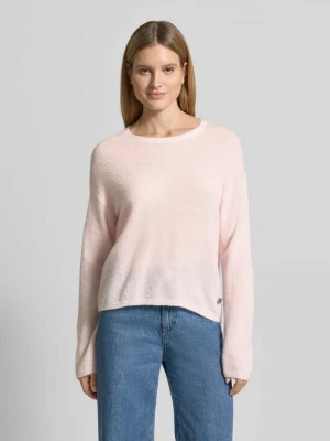 Sweter z dzianiny z dodatkiem wełny model 'Mape' MOS MOSH