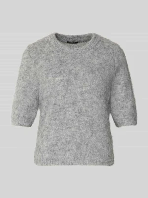 Sweter z dzianiny z dodatkiem wełny model ‘Plaush’ Opus