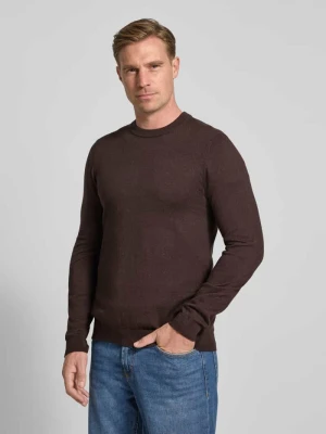 Sweter z dzianiny z domieszką kaszmiru MCNEAL