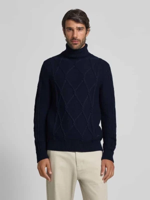 Sweter z dzianiny z domieszką kaszmiru model ‘LIONO’ JOOP! Collection