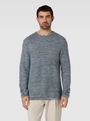 Sweter z dzianiny z efektem melanżu model ‘TOLAA’ ARMEDANGELS