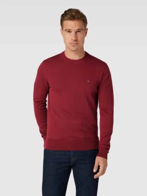 Sweter z dzianiny z efektem melanżu Tommy Hilfiger