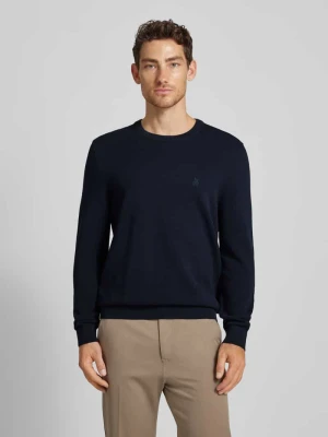 Sweter z dzianiny z fakturowanym wzorem Marc O'Polo
