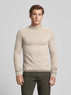 Sweter z dzianiny z fakturowanym wzorem model ‘Bertie’ CG - Club of Gents