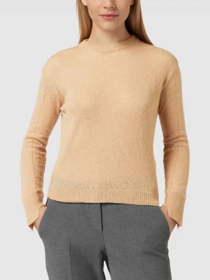 Sweter z dzianiny z fakturowanym wzorem model ‘FATA’ MaxMara Leisure