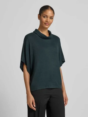 Sweter z dzianiny z golfem Apricot