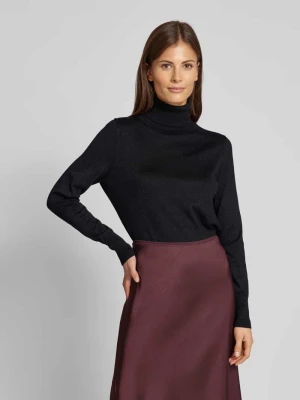 Sweter z dzianiny z golfem Christian Berg Woman