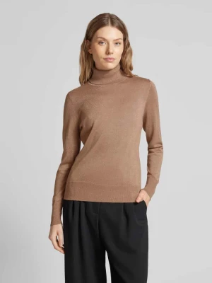 Sweter z dzianiny z golfem Christian Berg Woman