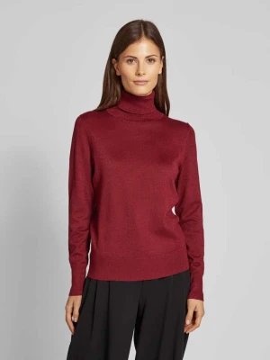 Sweter z dzianiny z golfem Christian Berg Woman