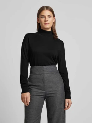 Sweter z dzianiny z golfem Jake*s Collection