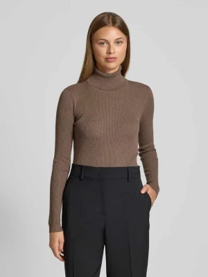 Sweter z dzianiny z golfem model ‘AMANDA’ Lauren Ralph Lauren