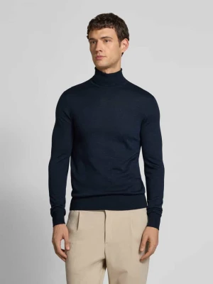 Sweter z dzianiny z golfem model ‘Neville’ Tiger Of Sweden