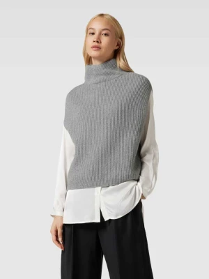 Sweter z dzianiny z golfem model ‘Palisa’ Opus