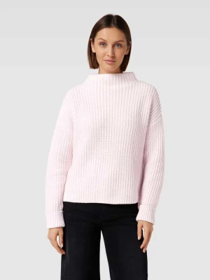 Sweter z dzianiny z golfem model ‘SELMA’ Selected Femme