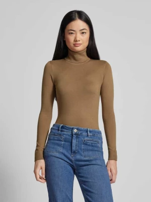 Sweter z dzianiny z golfem model ‘ZOE’ Lauren Ralph Lauren