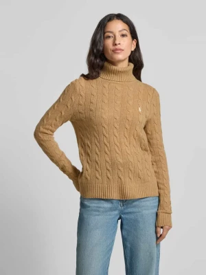 Sweter z dzianiny o kroju regular fit z mieszanki bawełny i kaszmiru Polo Ralph Lauren