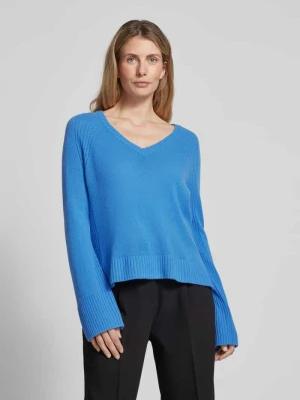 Sweter z dzianiny z kaszmiru z dekoltem w serek (The Mercer) N.Y.